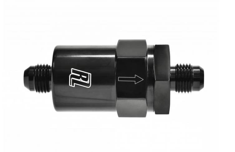 RACINGLINES 30 MICRON AN-6 PERFORMANCE FUEL FILTER CANNISTER (RLFF-06)
