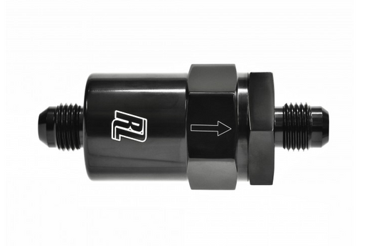 RACINGLINES 30 MICRON AN-6 PERFORMANCE FUEL FILTER CANNISTER (RLFF-06)